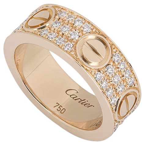 cartier diamond ring love|cartier love ring engraving.